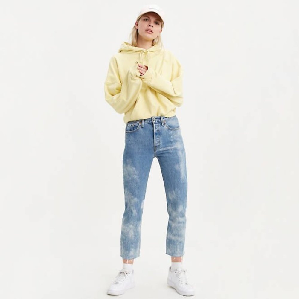 Levi's Women's 501 Cropped Jeans, Grain Of Sand